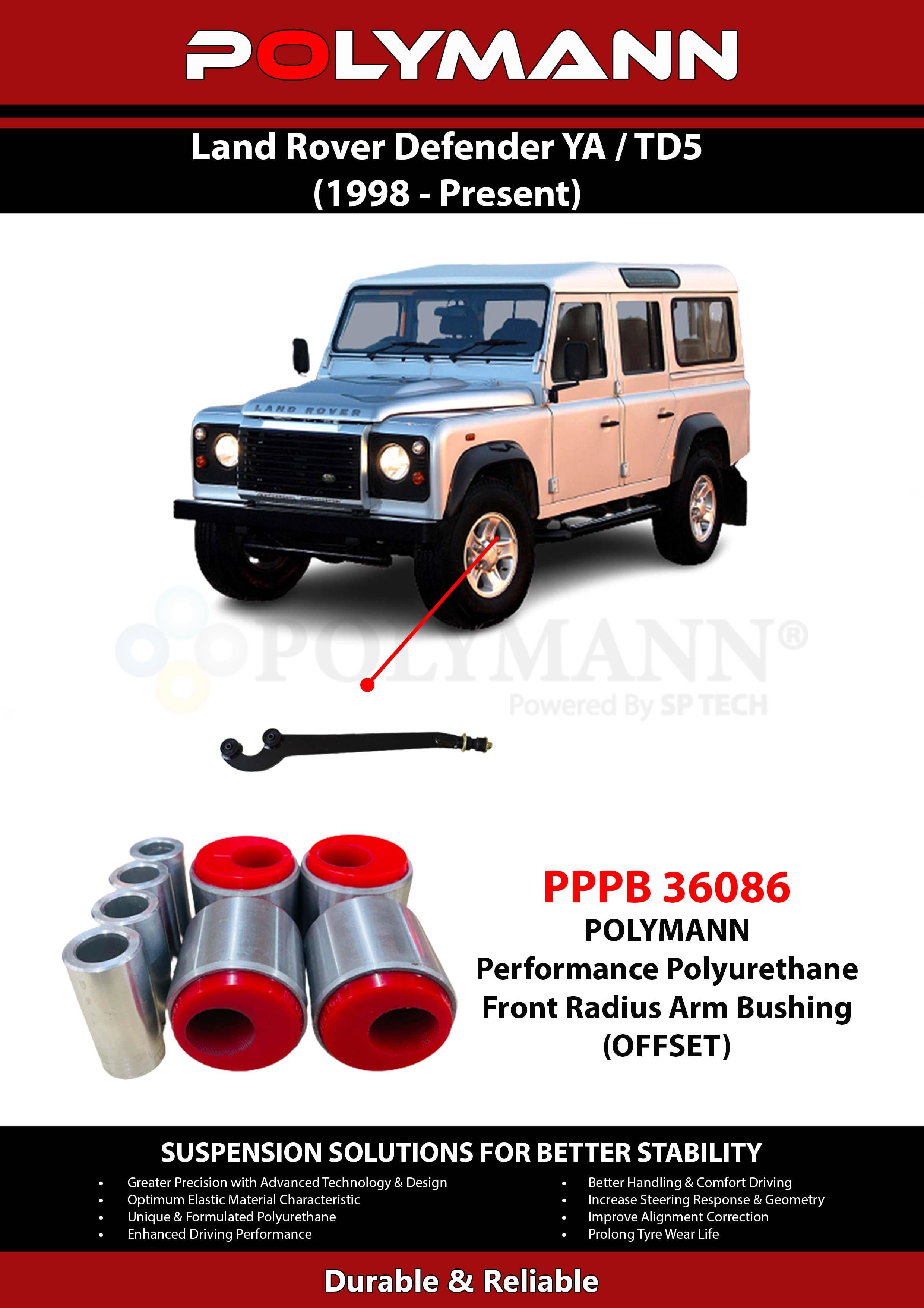 4 FRONT UPPER CONTROL ARM BUSHING FOR LAND ROVER 2005-2009 LR3 2010-2016 LR4