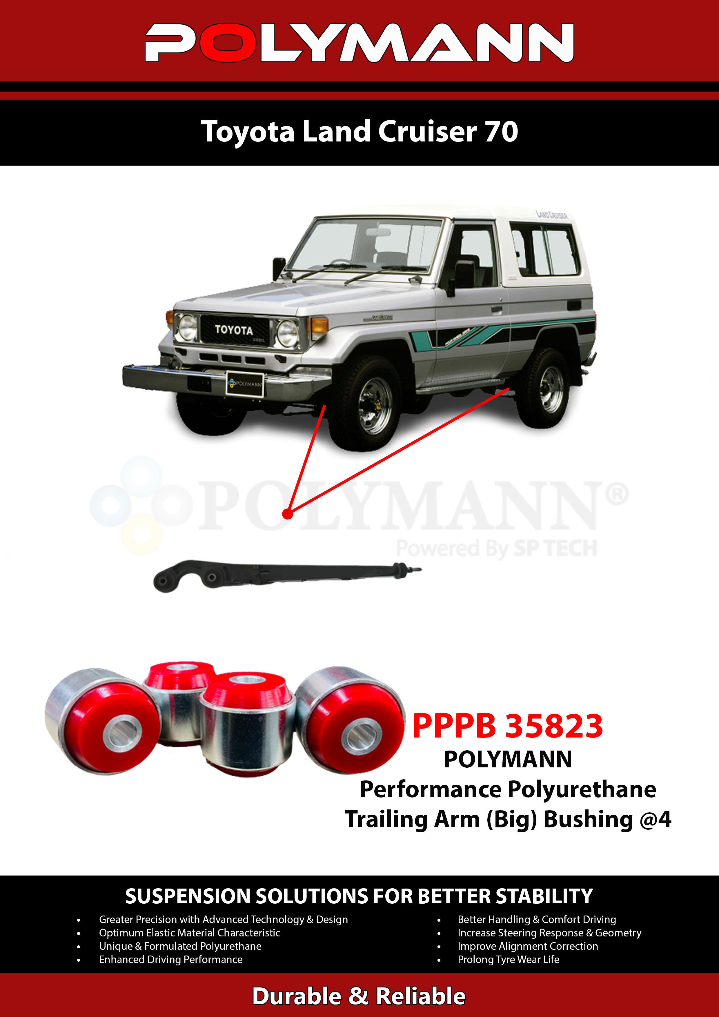 Trailing Arm Bushing (Big)
