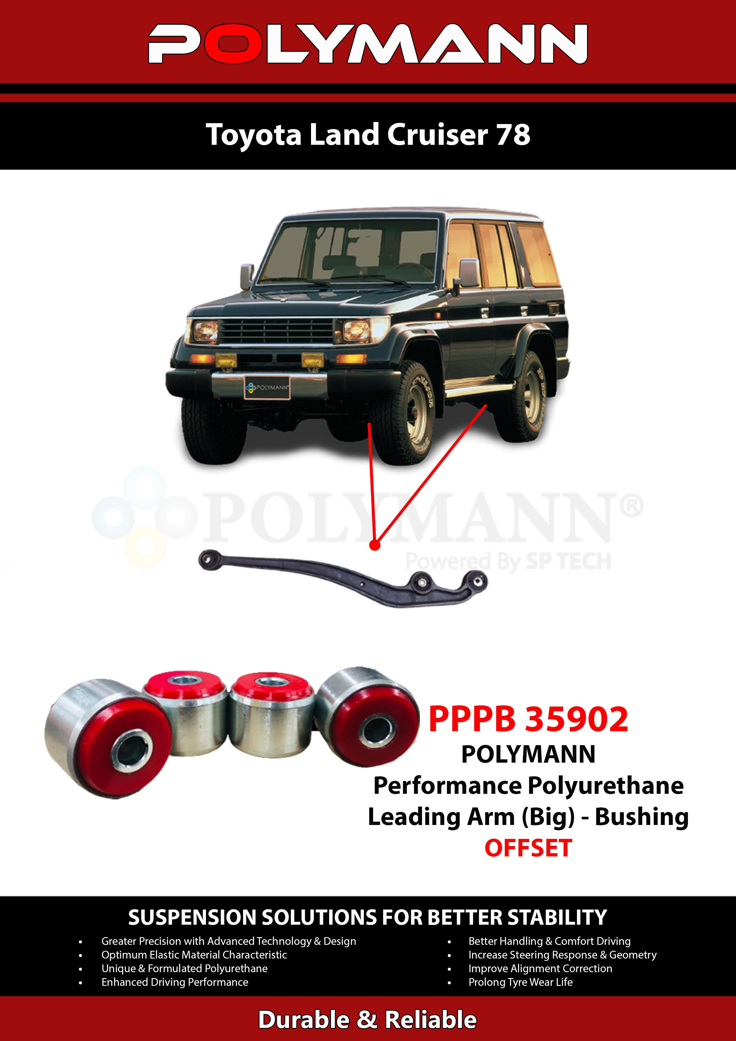 Leading Arm Bushing (Big)OFFSET