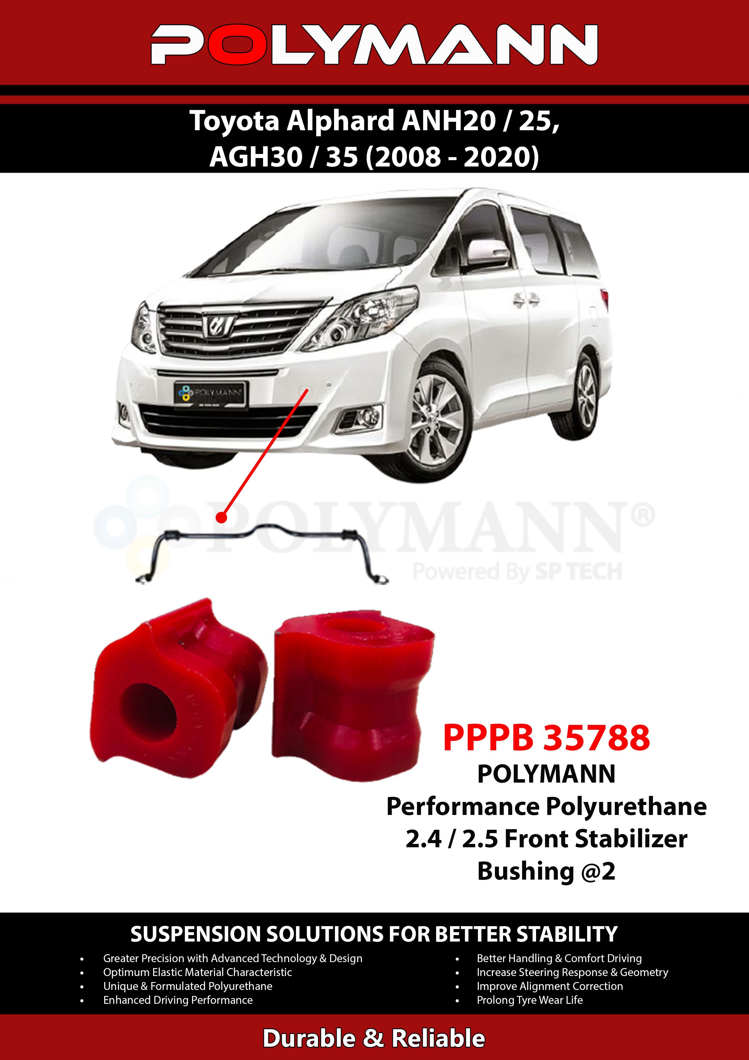 2.4/2.5 Front Stabilizer Bushing