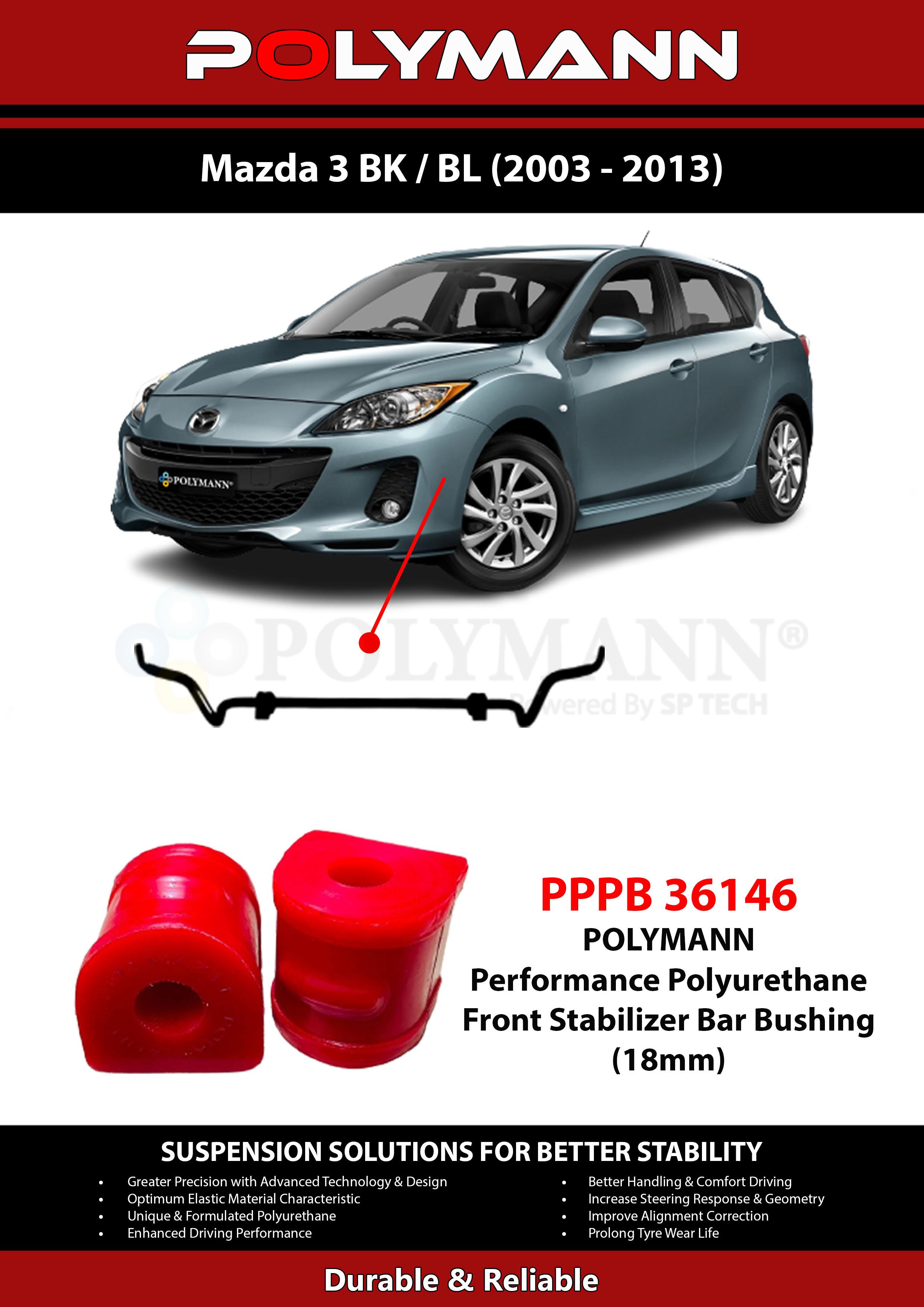 Front Stabilizer Bar Bushing (18mm)