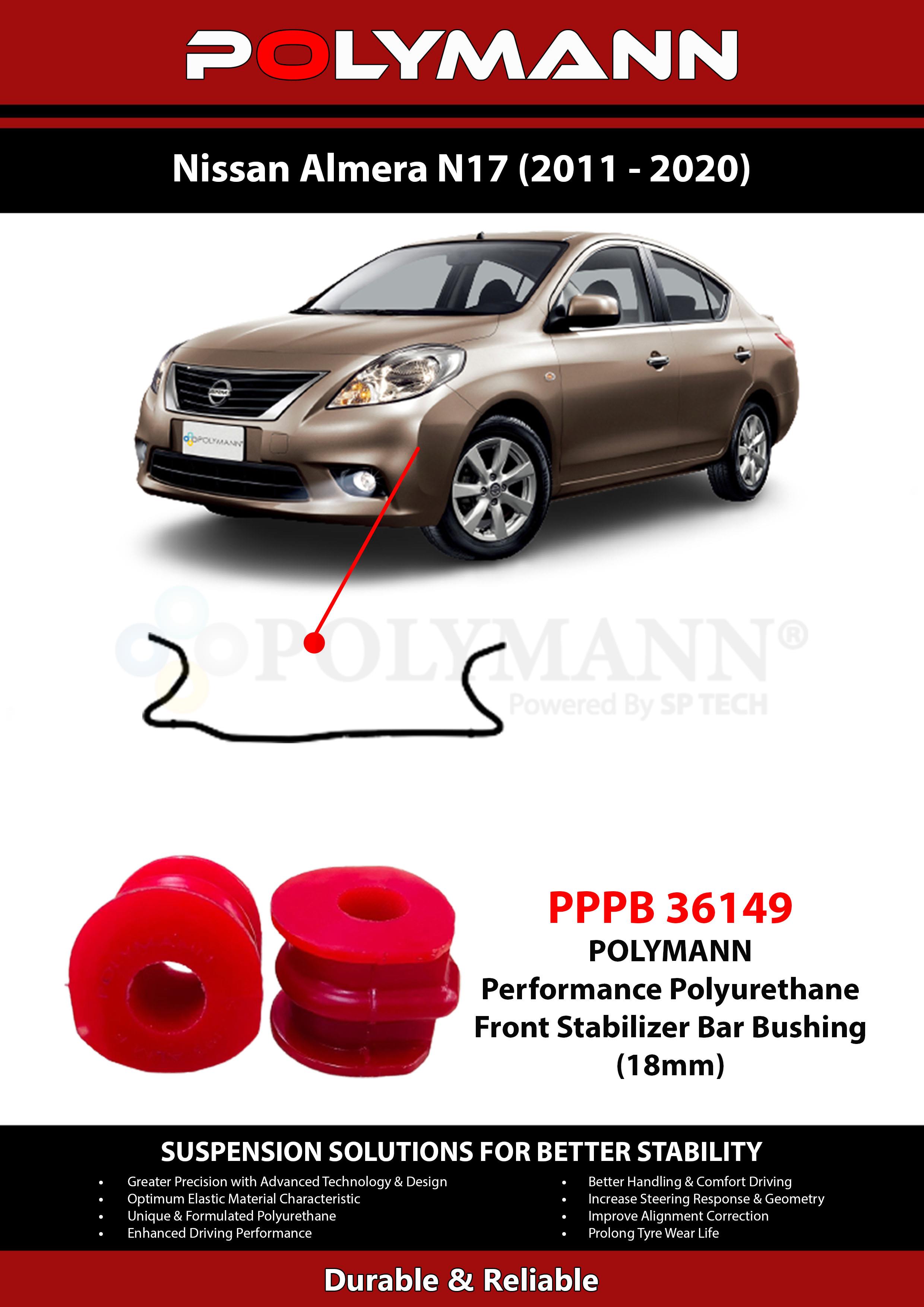 Front Stabilizer Bar Bushing (18mm)