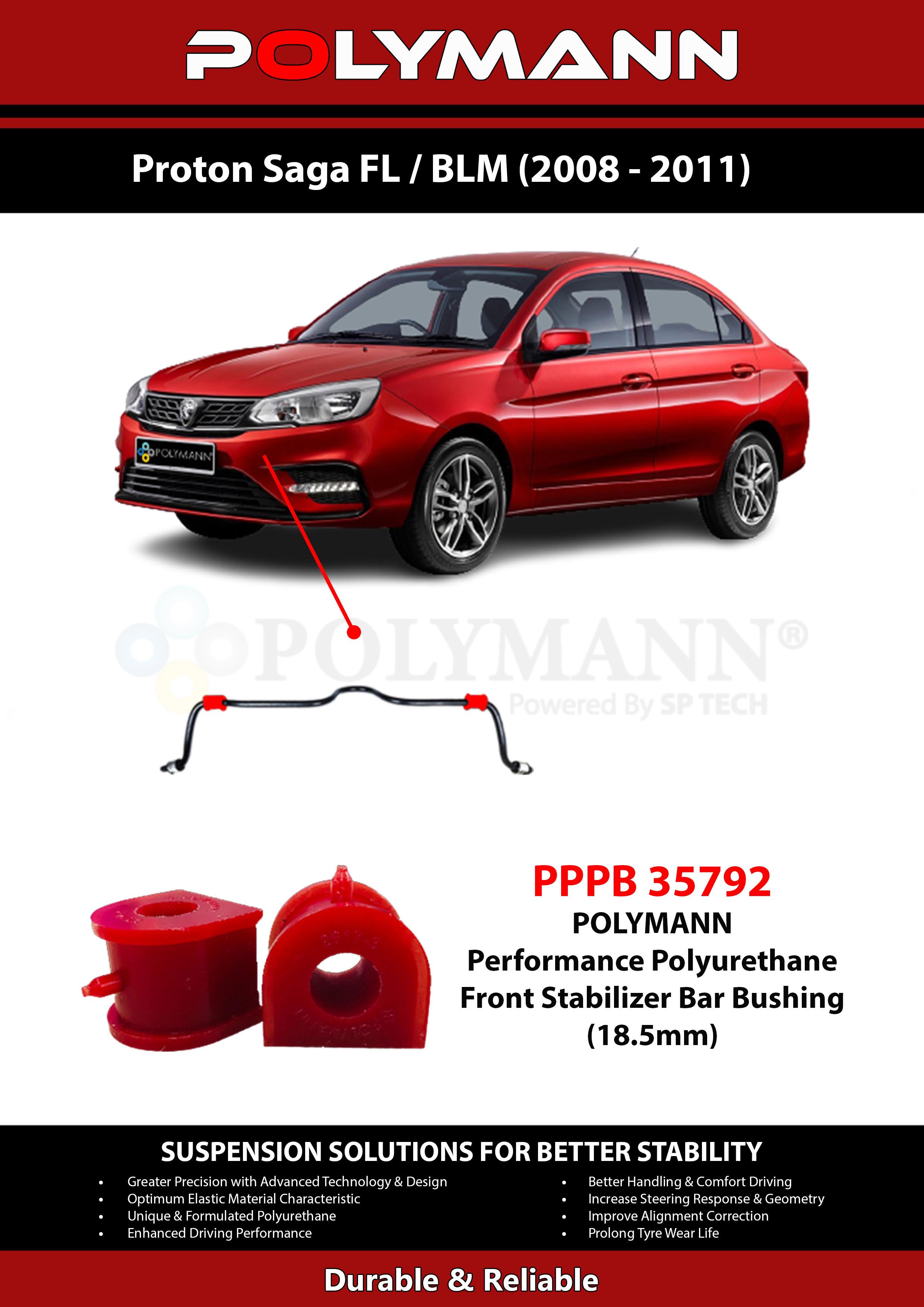 Front Stabilizer Bar Bushing (18.5mm)