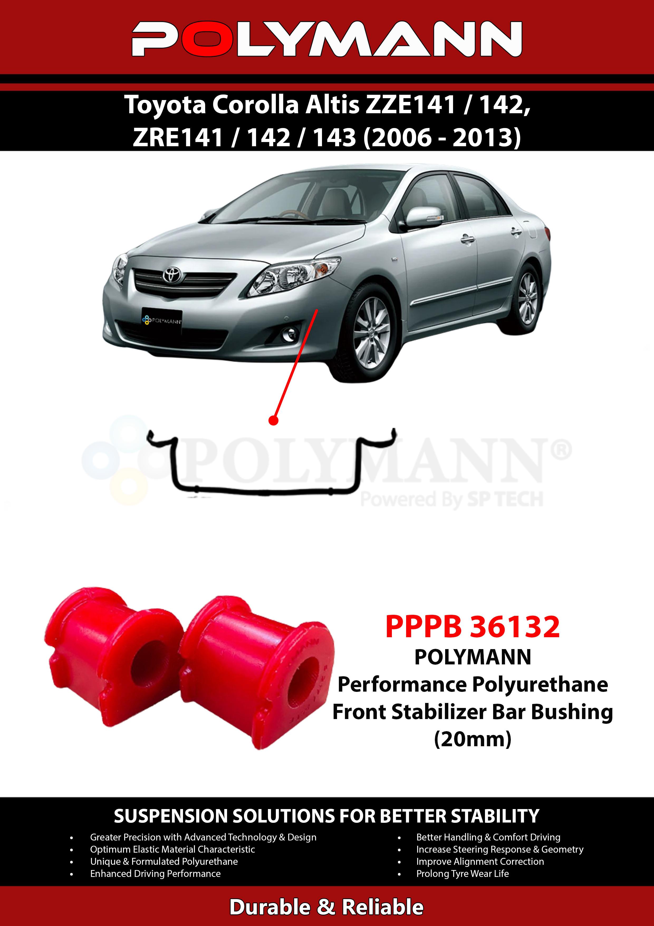 Front Stabilizer Bar Bushing (20mm)