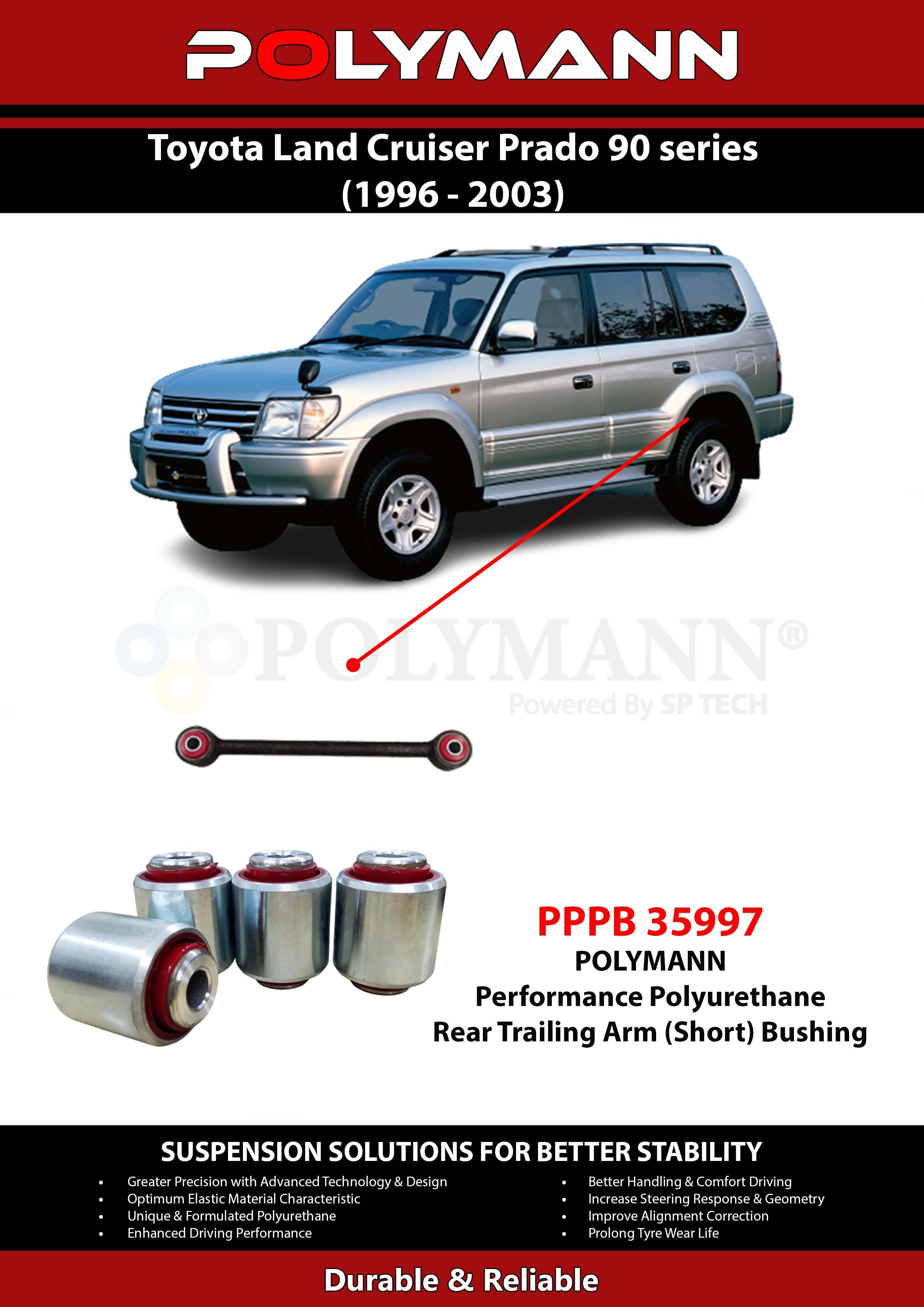 Rear Trailing Arm Bushing (Short)
