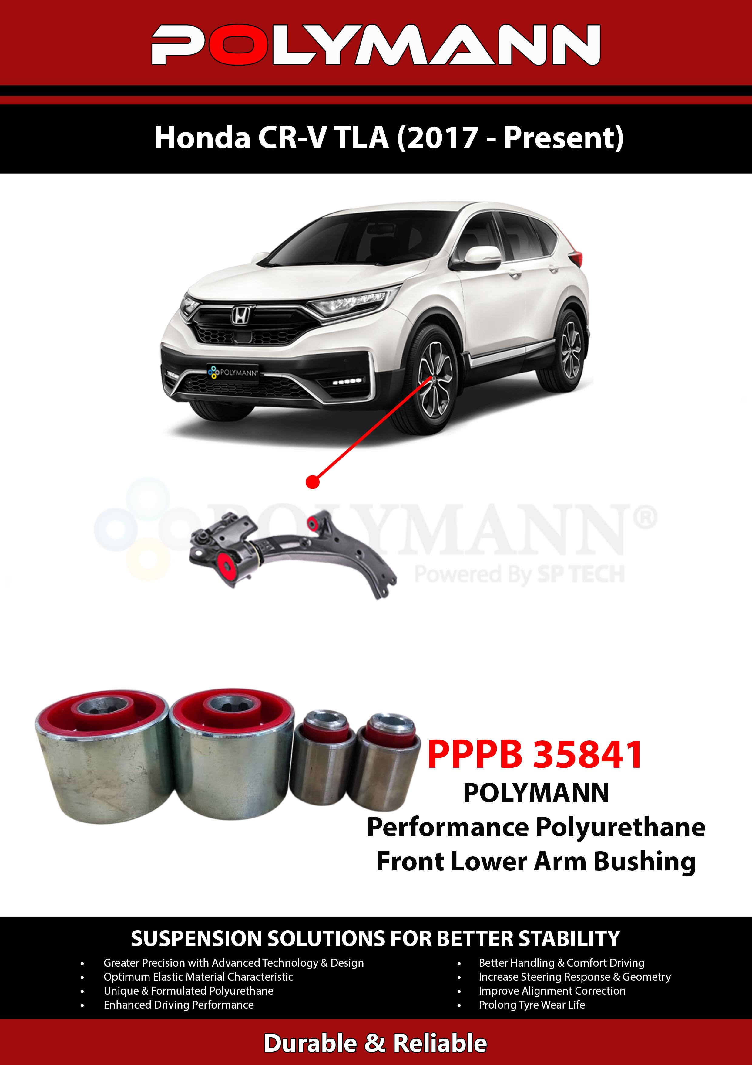 Honda CR-V TLA Front Lower Arm Bushing Kit
